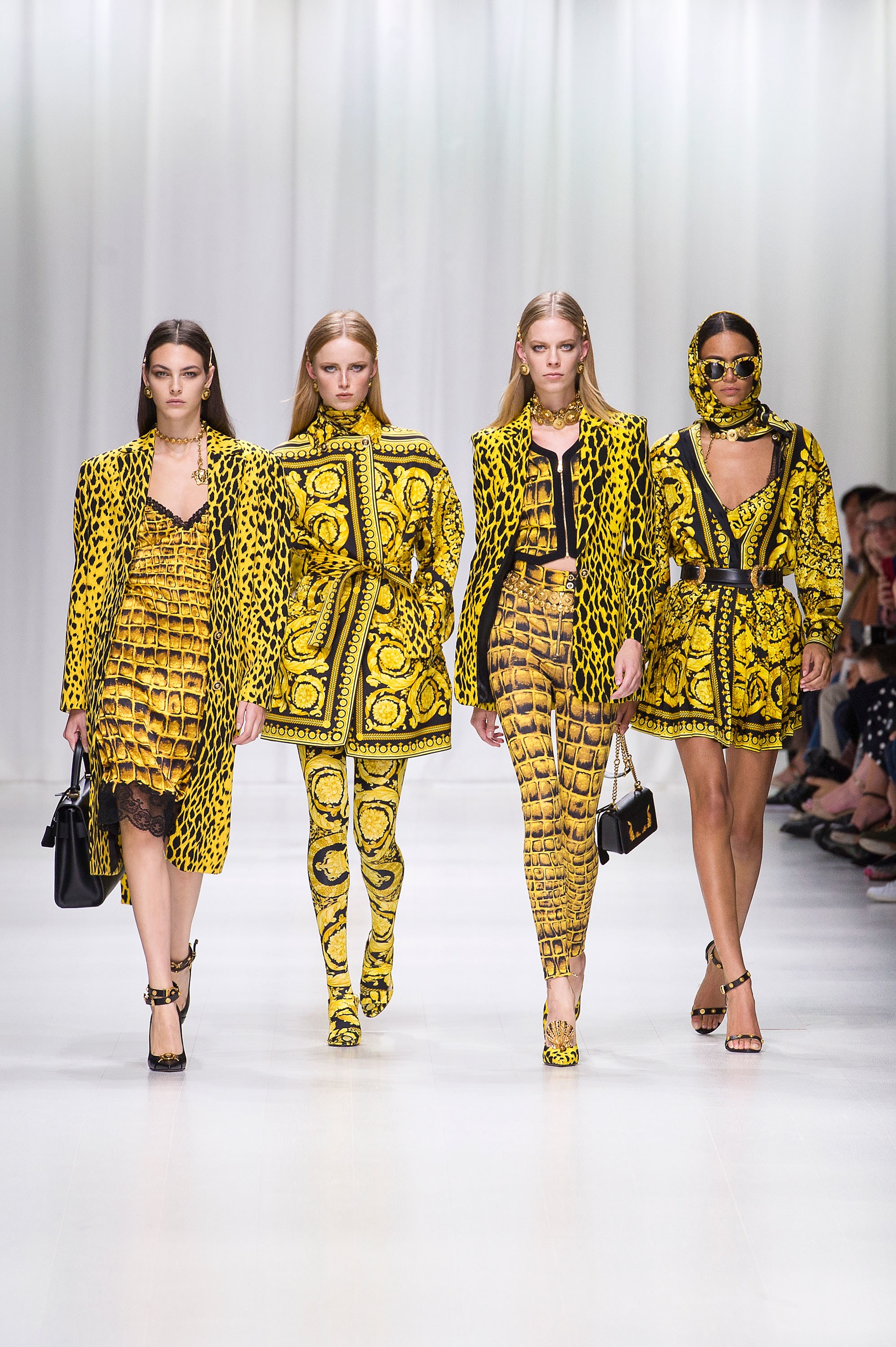 versace women SS18 1 1 Fashion Month Favorite Designers 2017